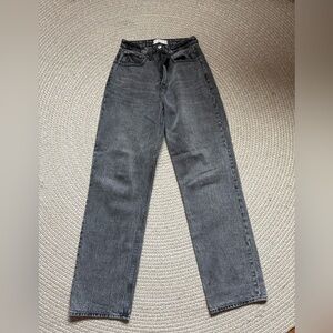 Abercrombie & Fitch Gray Straight Leg Jeans Classic Style